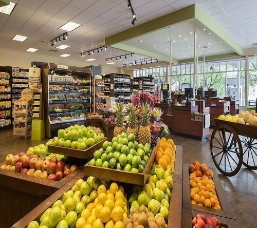 网红水果店装修效果图,时尚与自然的完美融合装修效果图赏析